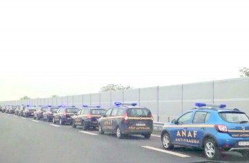 ANAF a blocat Autostrada Soarelui în drum spre mare